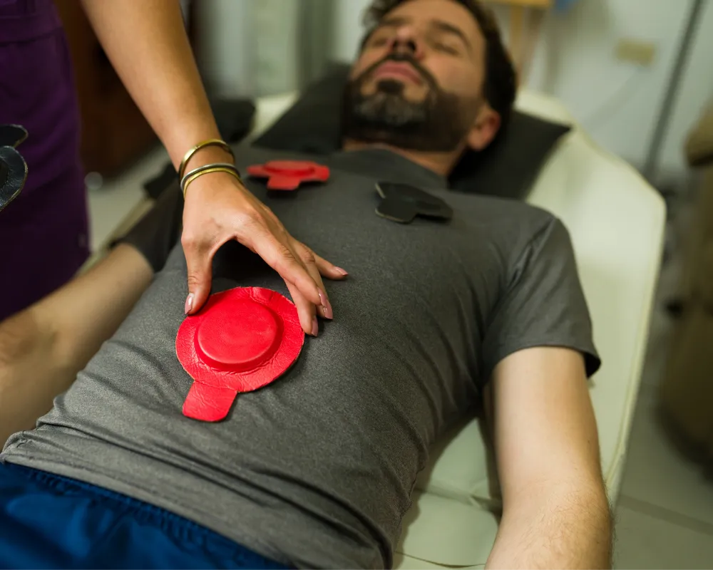 Seduta di magnetoterapia presso PhysioLab Ispica